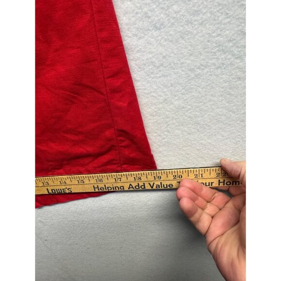 Banana Republic Red Linen-Blend Tie-Waist Skirt Size 2 - Picture 7 of 9